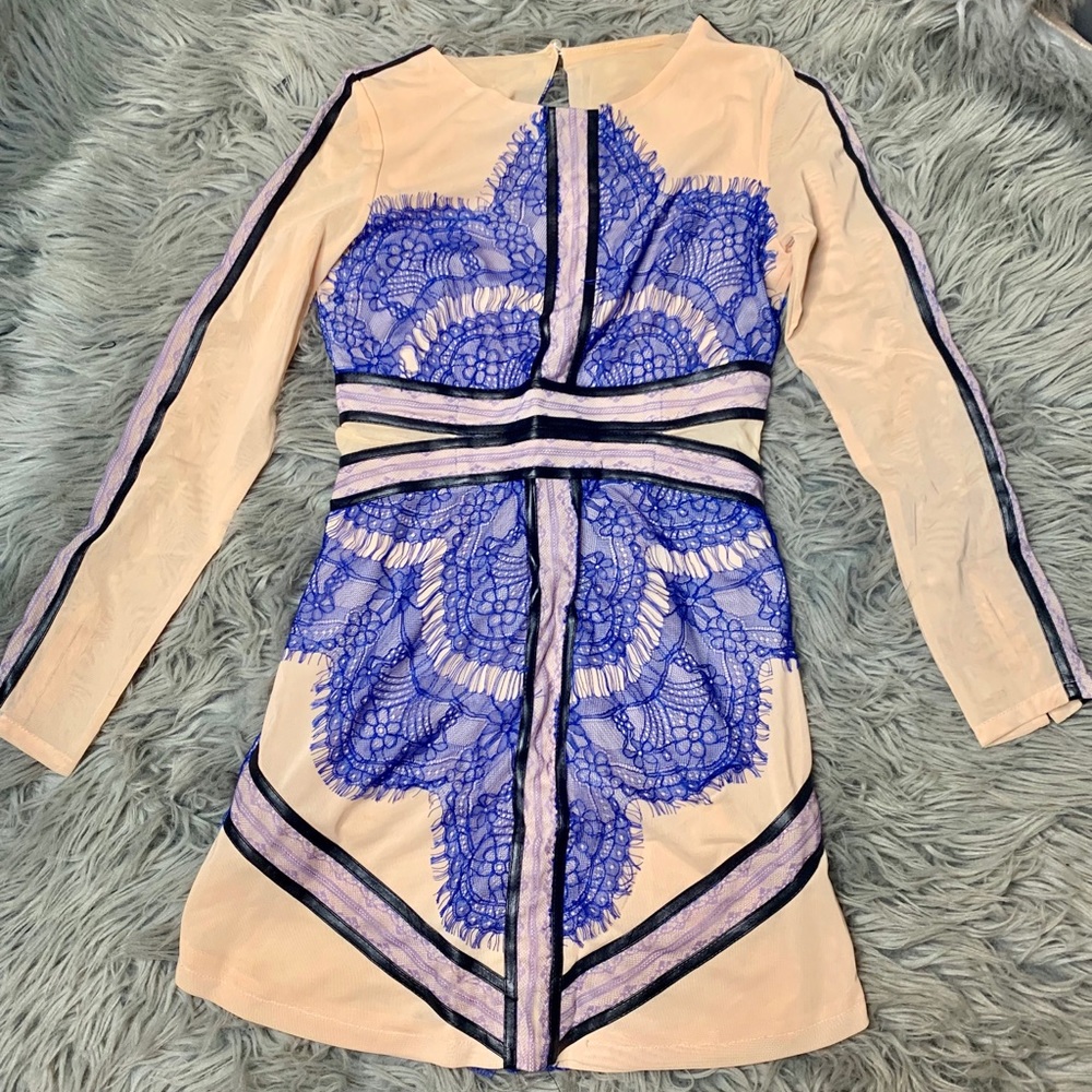 Detailed mini dress